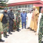 Soun of Ogbomoso, Senator Buhari Visit Rescued Oyo Pupils, Teachers at Military Cantonment